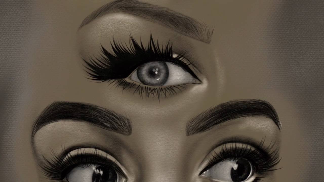 1280x720 Drawing Makeup Artist - Makeup Artist Drawing