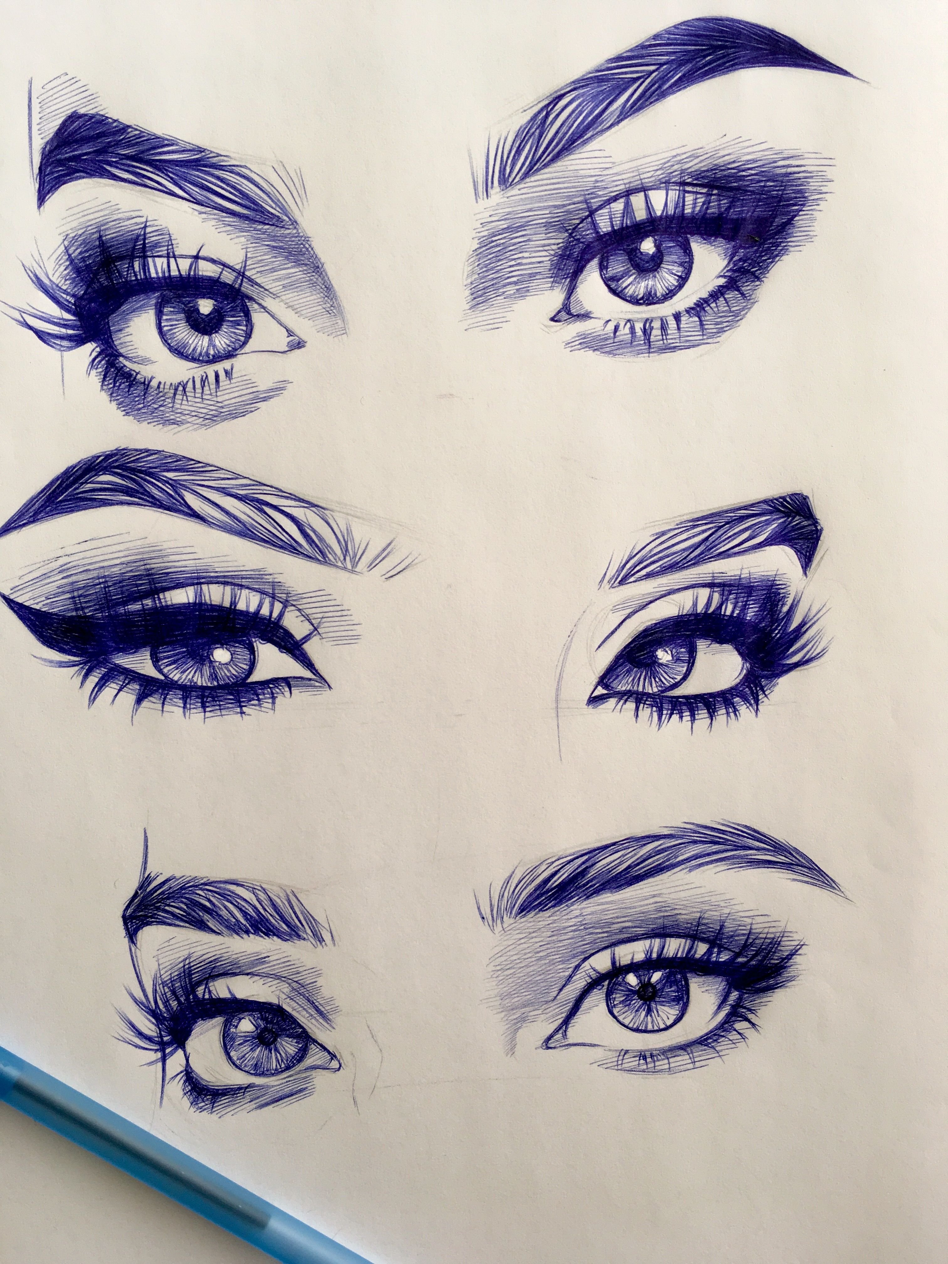 3024x4032 drawing eyes sketch makeup art eyelashes easy beginners eyelashes - Makeup Artist Drawing