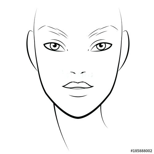 Makeup Artist Drawing at PaintingValley.com | Explore collection of ...