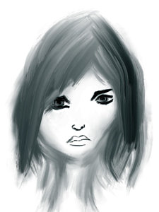 225x300 Makeup Artist Drawings Fine Art America - Makeup Artist Drawing