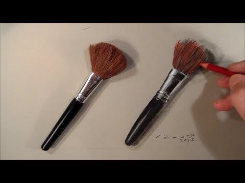 480x360 Realism Challenge - Makeup Brush Drawing