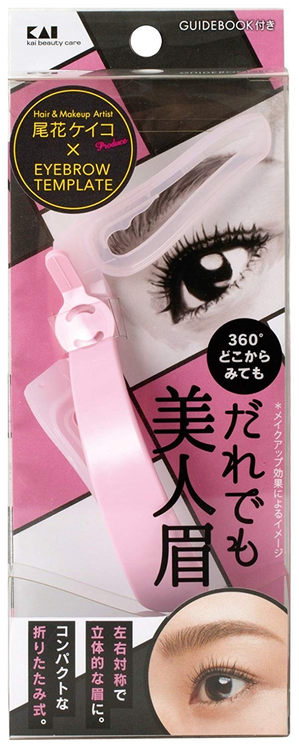 601x1500 kai japan beauty care eye brow makeup drawing - Makeup Drawing Template