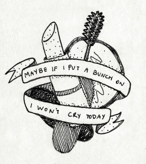 500x559 Huge Collection Of 'makeup Art Drawing' Download More Than - Makeup Drawings