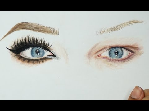 480x360 Power Of Makeup Inspired Drawing Nikkietutorial's Eyes - Makeup Drawings