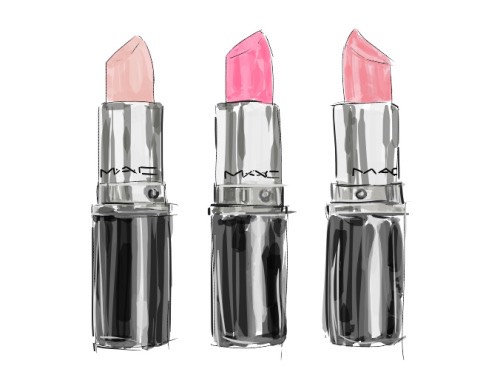 500x366  - Makeup Drawings