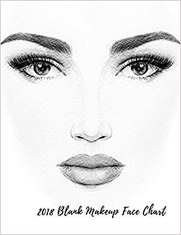 260x336 Blank Makeup Face Chart Female Faces Large - Makeup Face Drawing