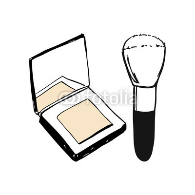 400x400 makeup face sketches photo brushes saubhaya makeup - Makeup Products Drawing