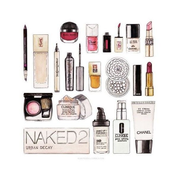 600x600 drawing illustration art makeup cosmetics watercolor lipstick - Makeup Products Drawing