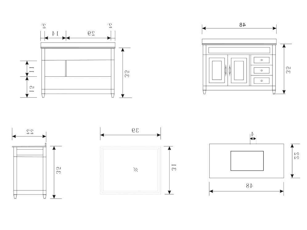 996x747 makeup vanity dimensions related post standard makeup modern - Makeup Vanity Drawing