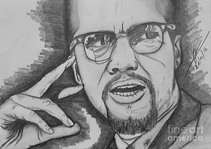300x212 Malcolm X Drawings Fine Art America - Malcolm X Drawing