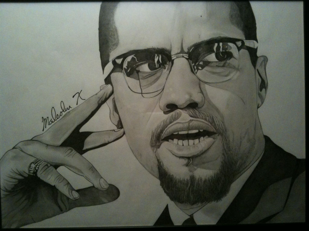 Malcolm X Drawing at Explore collection of Malcolm