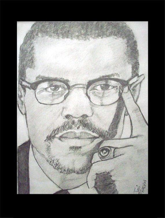 Malcolm X Drawing at Explore collection of Malcolm