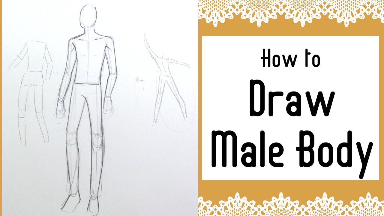 1280x720 how to draw male anatomy! - Male Anatomy Drawing