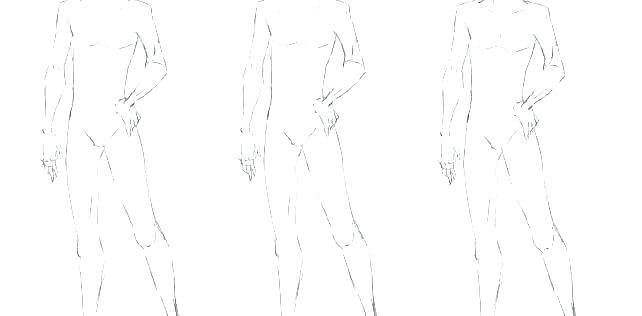 642x316 Fashion Design Templates Best Of Male Figure Template Free Body - Male Body Drawing Template