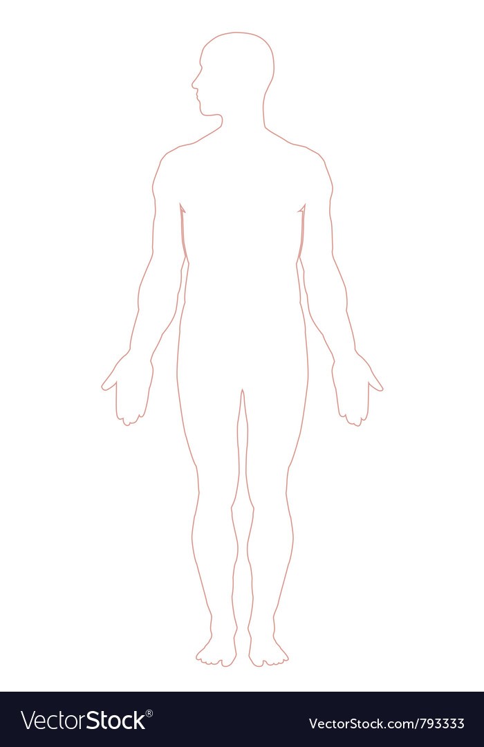 Male Body Outline Drawing At Paintingvalley Com Explore Collection Of Male Body Outline Drawing