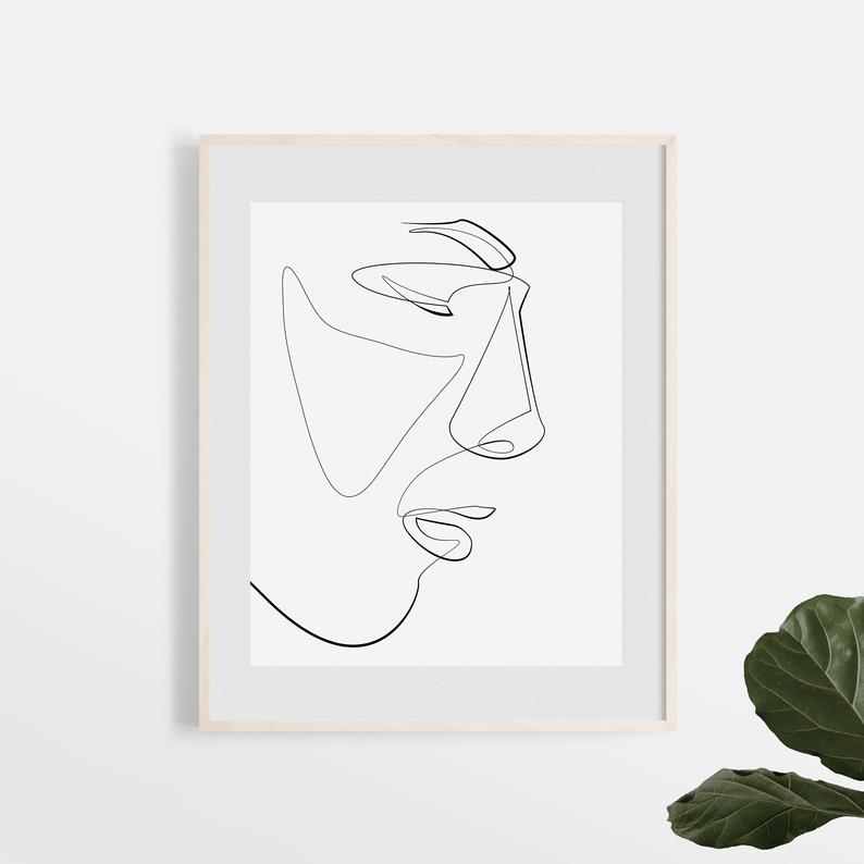 Male Drawing Outline at PaintingValley.com | Explore collection of Male ...