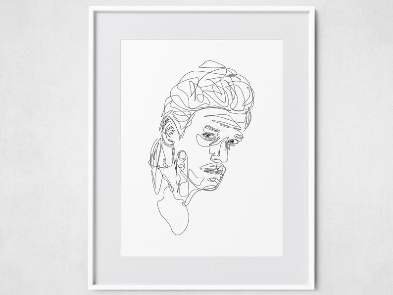 794x596 Outline Male Model Drawing Printable Fashion Illustration Etsy - Male Drawing Outline