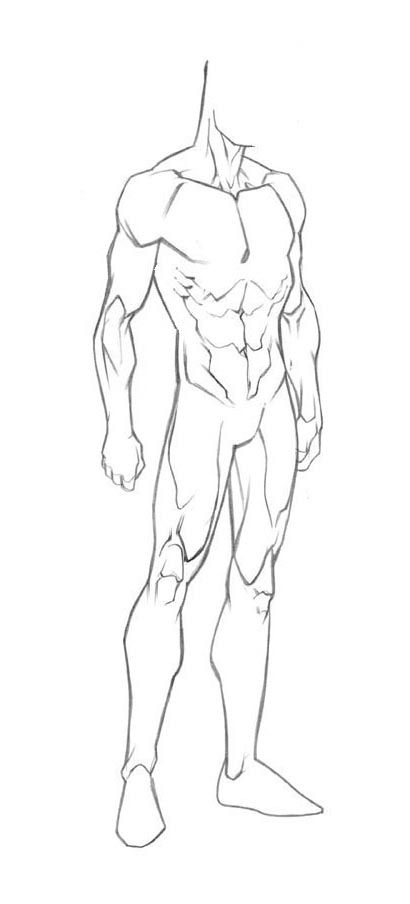 410x904 Body Drawing Drawings, Guy Drawing - Male Drawing Outline