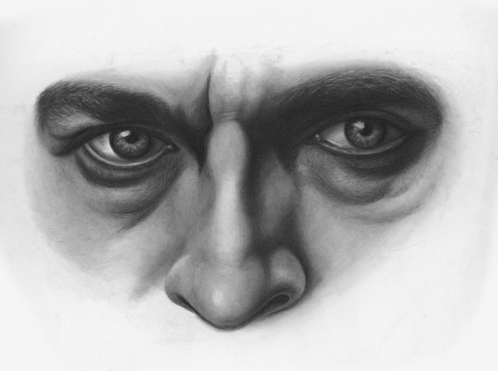 1024x763 Draw Facial Features With This In Depth Beginner's Guide - Male Eyes Drawing