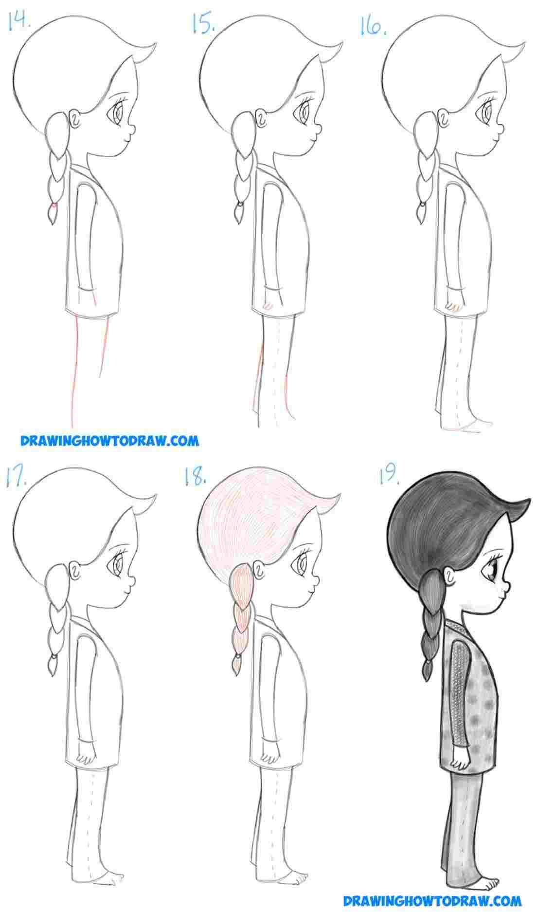 1106x1873 How Face Profile Drawing To Right Kid Draw A From The Side View - Male Face Profile Drawing