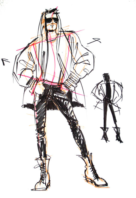 569x825 drawing men justine limpus parish's blog - Male Fashion Drawing