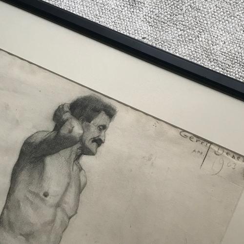500x500 Male Figure Drawing - Male Figure Drawing