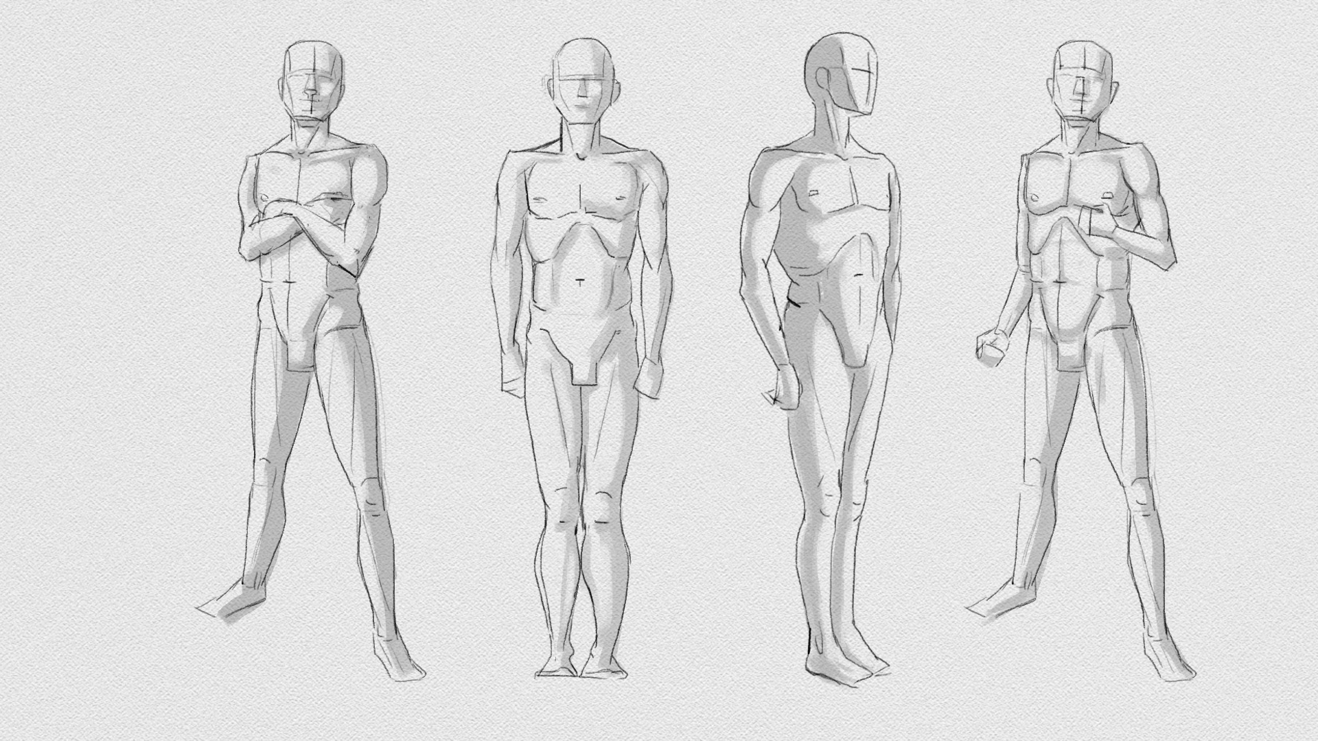 1920x1080 male figure drawing practice and william concepts natasha crowley - Male Figure Drawing
