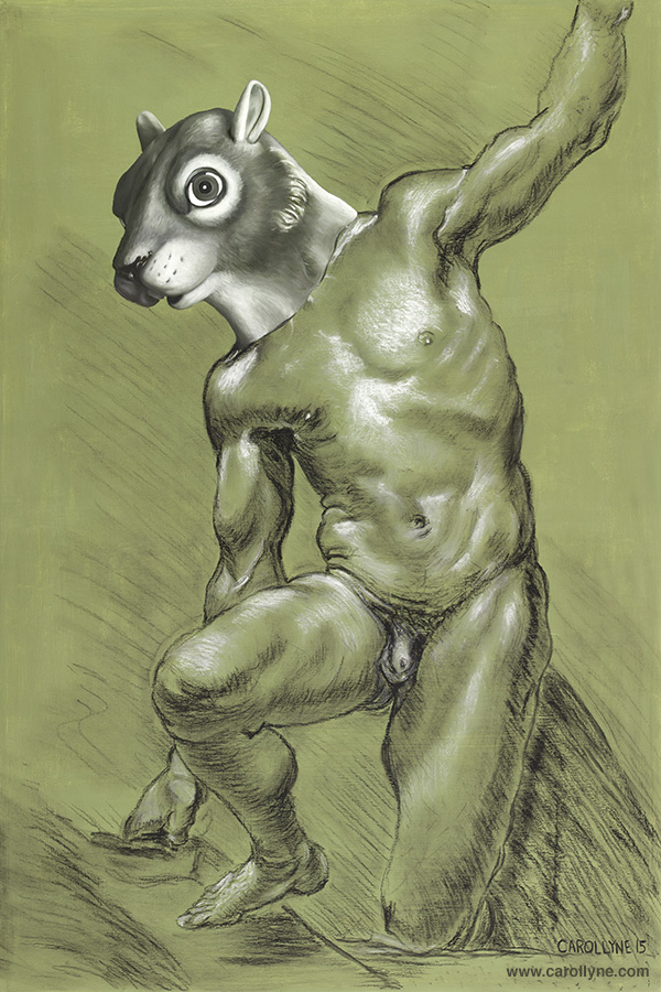 600x900 male figure drawing squirrel what if you couldn't 'cause you're - Male Figure Drawing