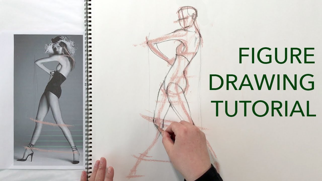 1280x720 Figure Drawing Tutorial Angles Proportions - Male Figure Drawing