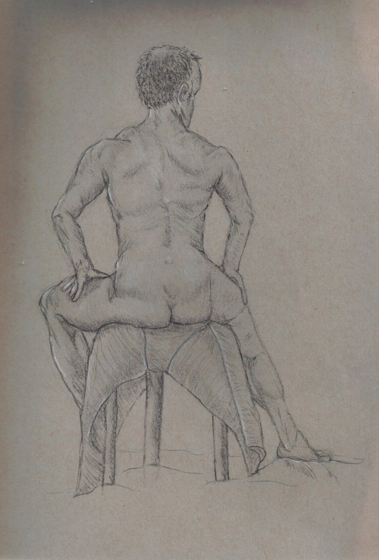 541x800 Life Drawings Minute Poses Of Male Model - Male Figure Drawing Model Poses