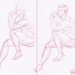 150x150 male art model poses for life and figure drawing demos male figure - Male Figure Drawing Model Poses