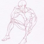 150x150 male figure drawing male art model poses for life and figure - Male Figure Drawing Model Poses