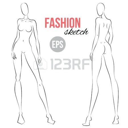 450x450 body sketch outline avoid drawing with a flat outline body sketch - Male Figure Outline Drawing