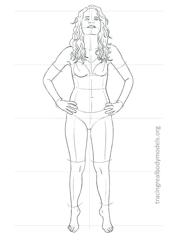 598x792 Male Figure Template Vector Illustration Stock Vector Royalty Free - Male Figure Outline Drawing