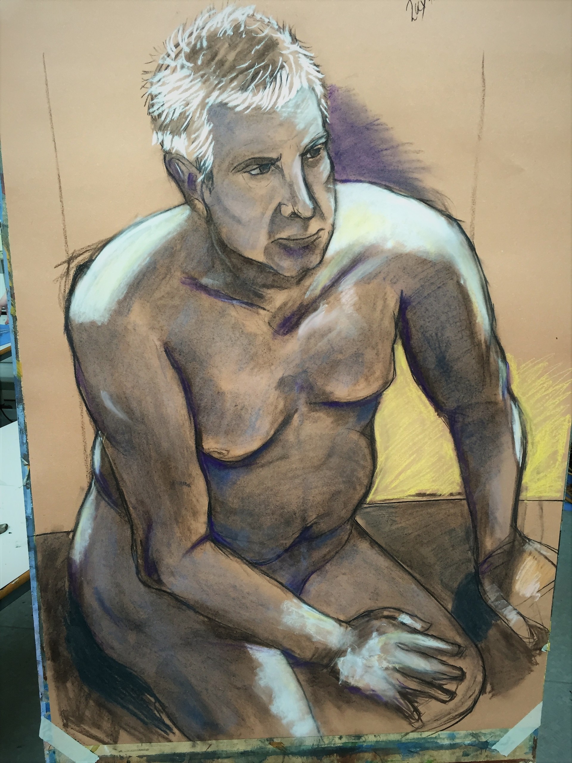 1920x2560 Lucy Forde - Male Life Drawing