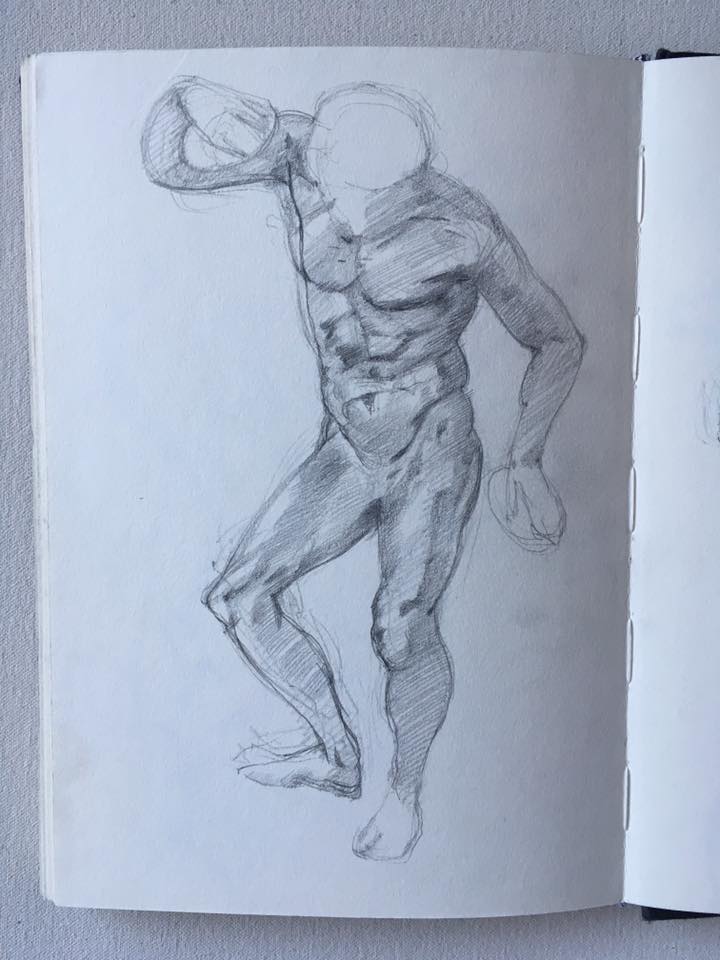 720x960 Class Profile Life Drawing - Male Life Drawing
