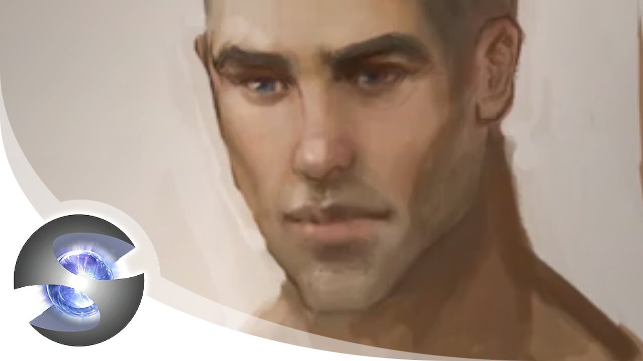 1280x720 how to draw male lips and paint skin tones - Male Lips Drawing