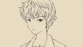 280x158 How To Draw Anime Female Face Side View How - Male Manga Drawing