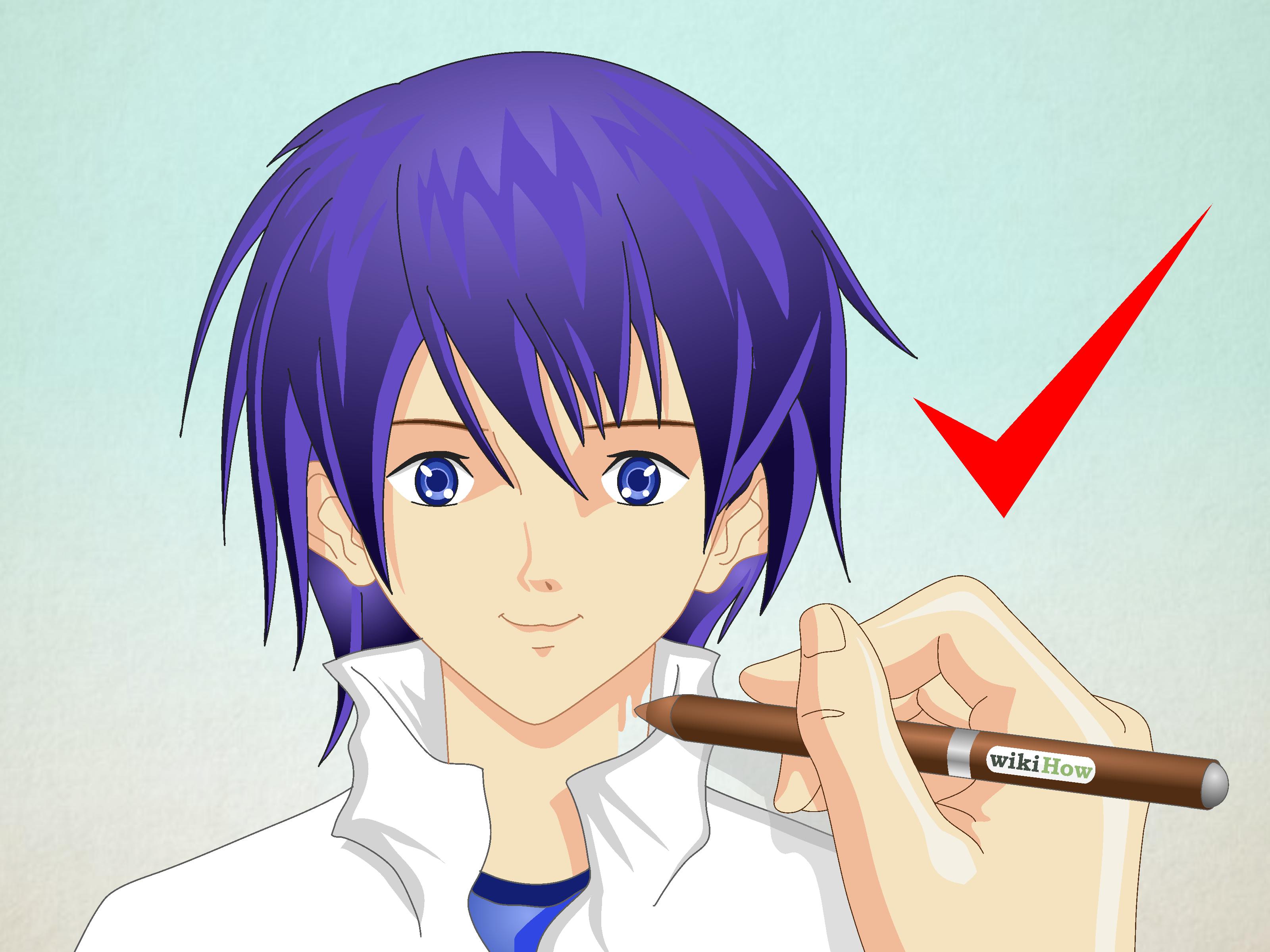 3200x2400 How To Draw A Manga Face - Male Manga Drawing