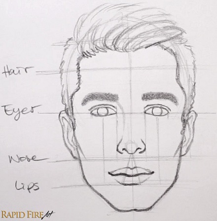 Male Mouth Drawing at PaintingValley.com | Explore collection of Male ...