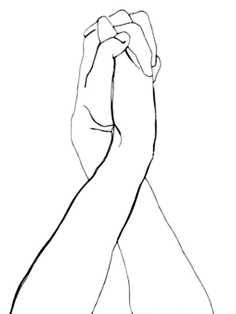 768x1024 the embrace, line drawing, male art things to draw - Male Outline Drawing