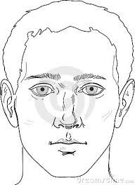 192x263 image result for outline drawing of face portraiture outline - Male Outline For Drawing