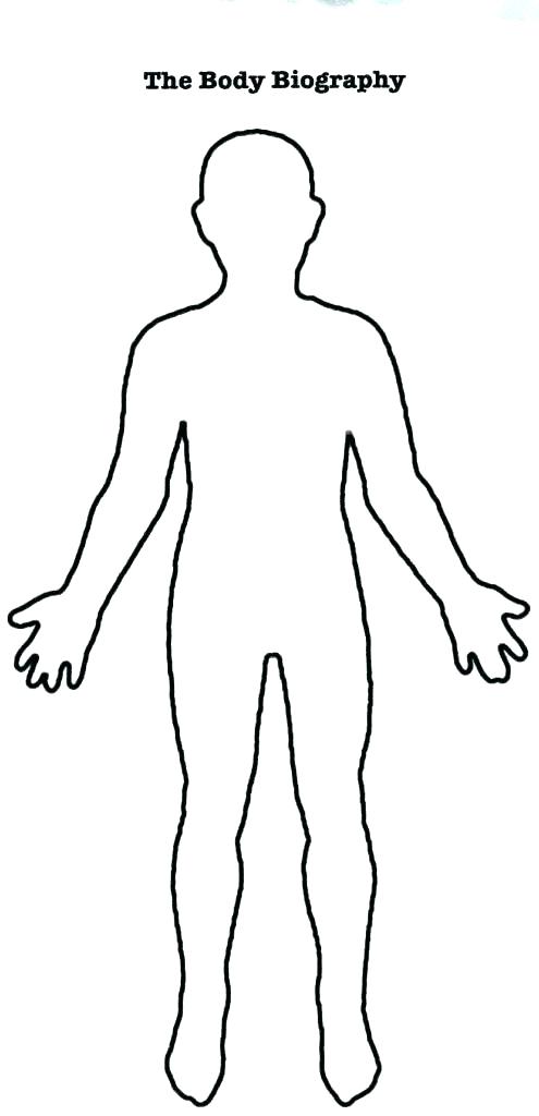 495x1024 outline of body blank mandala outline body coloring pages - Male Outline For Drawing