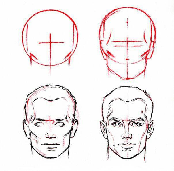 Male Outline For Drawing at PaintingValley.com | Explore collection of ...