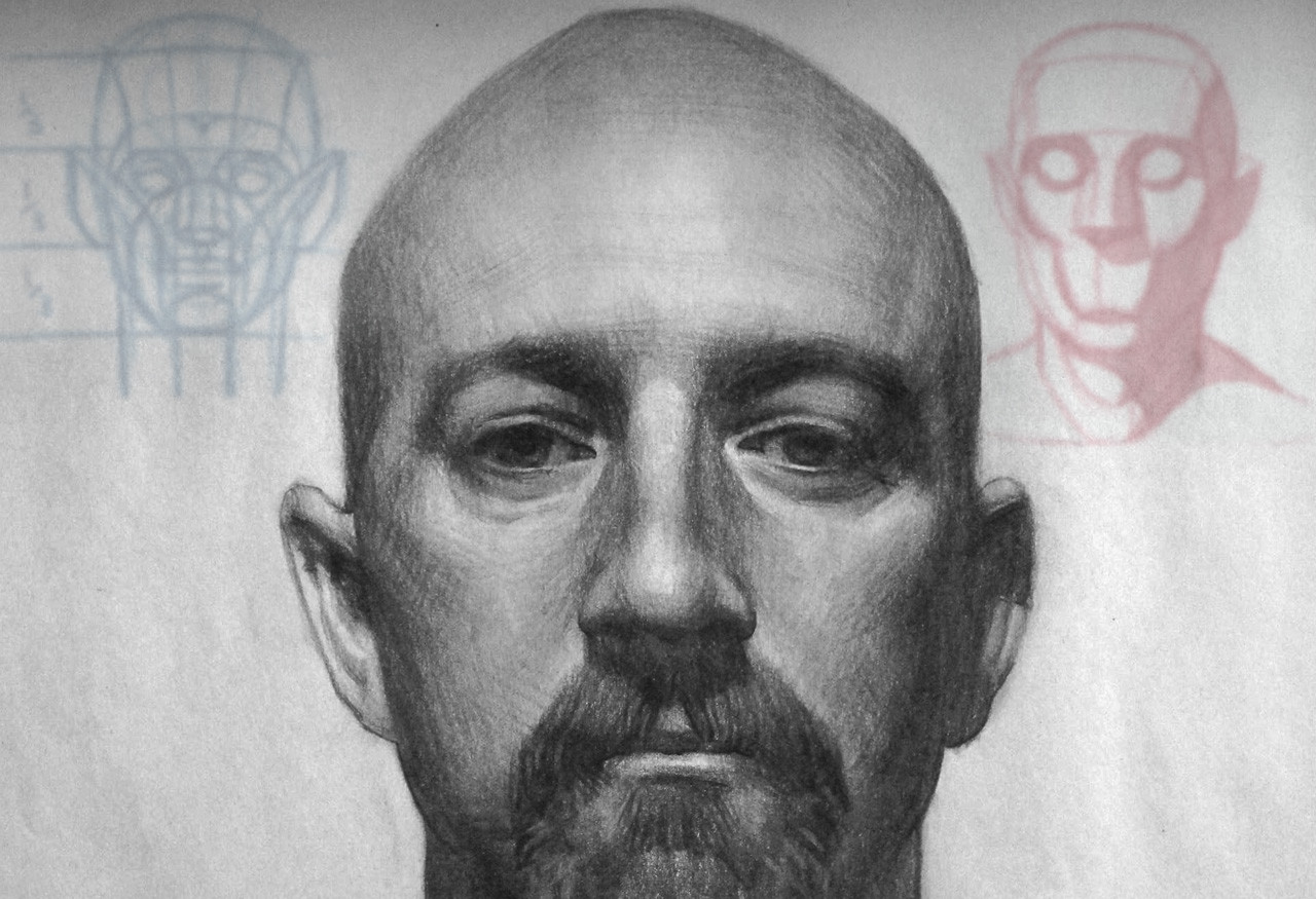 1280x875 drawing the male portrait the gnomon workshop - Male Portrait Drawing