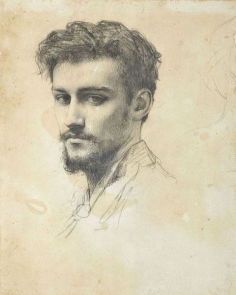 481x599 unattainably handsome men in world famous paintings - Male Portrait Drawing