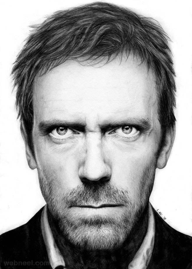 660x922 Portrait Drawing Helionn - Male Portrait Drawing