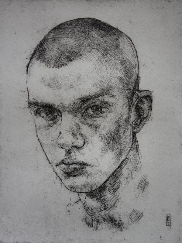 599x800 the prince of wales' award for portrait drawing - Male Portrait Drawing