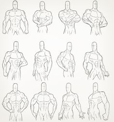 236x252 Male Poses Drawing Reference - Male Poses Drawing