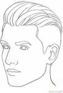 205x303 How To Draw An Ear - Male Profile Drawing